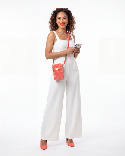 Coral Phone Crossbody